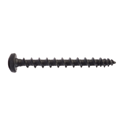 4.0 x 40mm Pz Pan Exterior Screw NetCoat Black CR3+