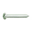 2.9 X 9.5 AB Slot Pan Self Tap Screw Zinc & Clear 3/8 X 4